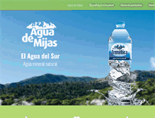 Tablet Screenshot of aguademijas.com